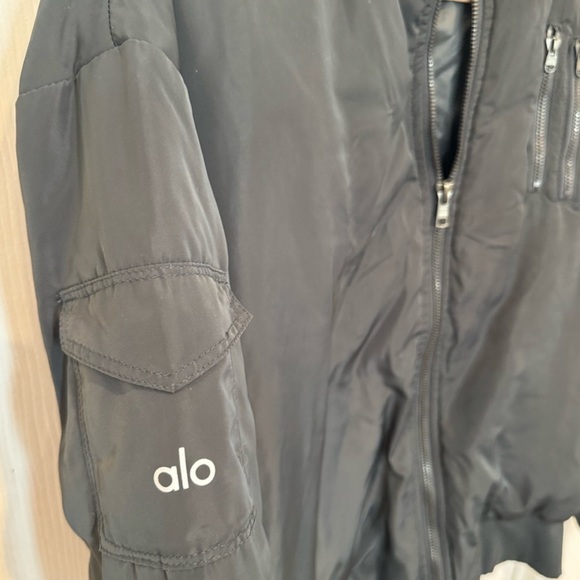 Alo Squad Down Bomber Jacket - Picture 3 of 5